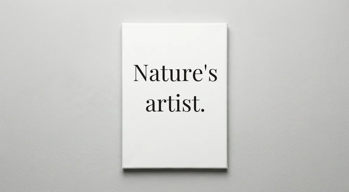 Landscaper quote wall art - canvas print