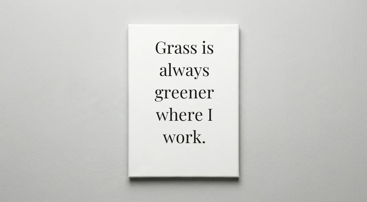 Landscaper quote wall art - canvas print