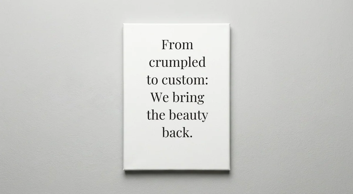 Auto Body Tech quote wall art - canvas print